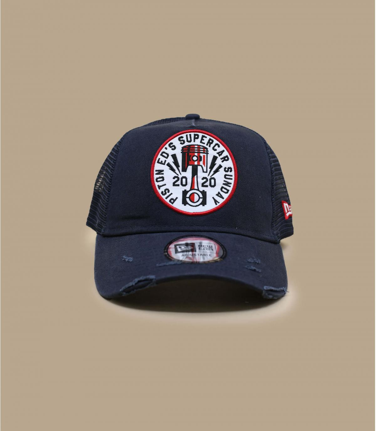 Trucker Race Patch navy New Era